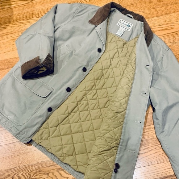 Vintage L.L. BEAN Quilted Thinsulate Lined Chore Jacket - Picture 8 of 13